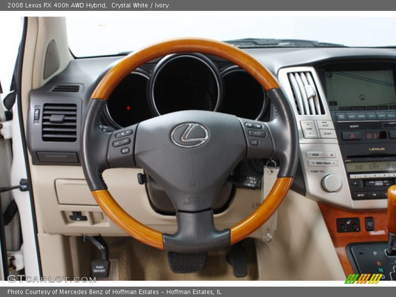Crystal White / Ivory 2008 Lexus RX 400h AWD Hybrid