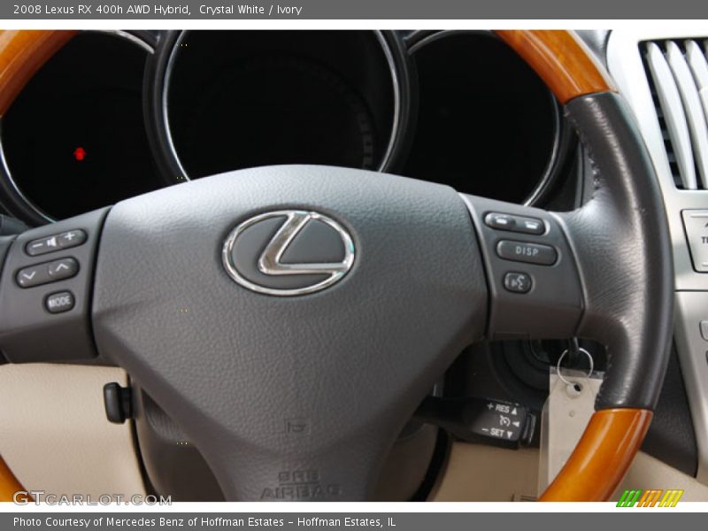 Crystal White / Ivory 2008 Lexus RX 400h AWD Hybrid