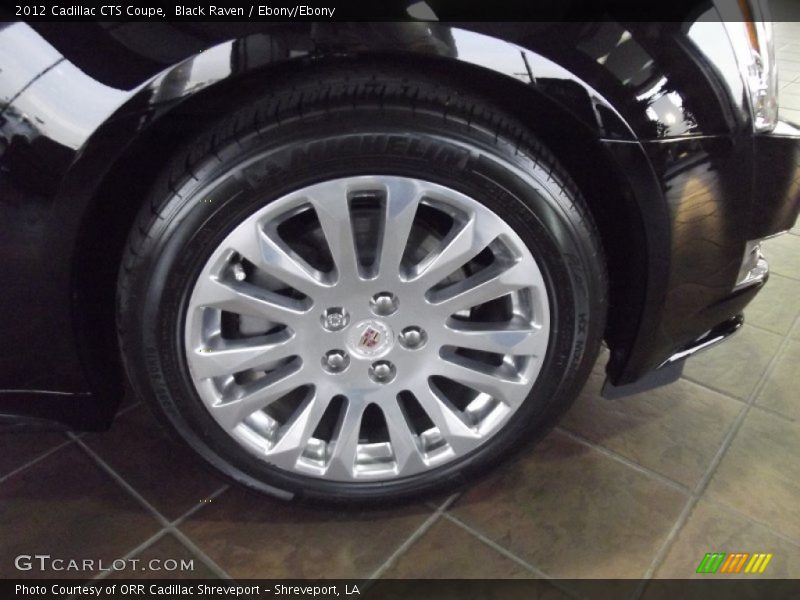 Black Raven / Ebony/Ebony 2012 Cadillac CTS Coupe