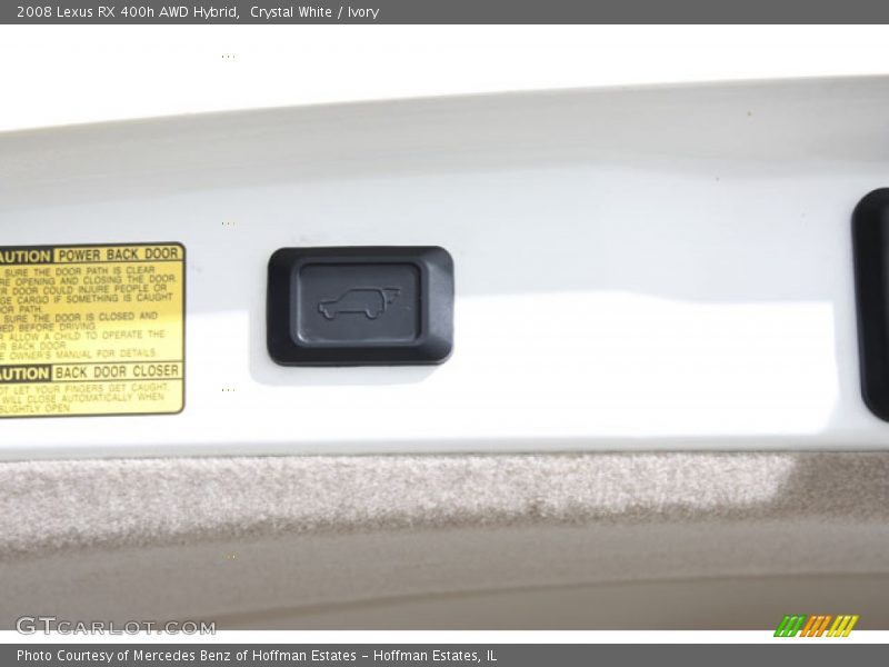 Crystal White / Ivory 2008 Lexus RX 400h AWD Hybrid