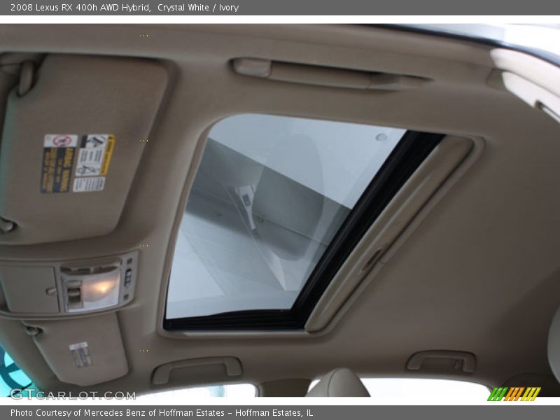 Crystal White / Ivory 2008 Lexus RX 400h AWD Hybrid