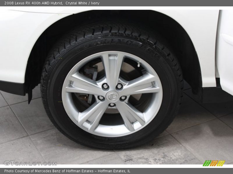 Crystal White / Ivory 2008 Lexus RX 400h AWD Hybrid