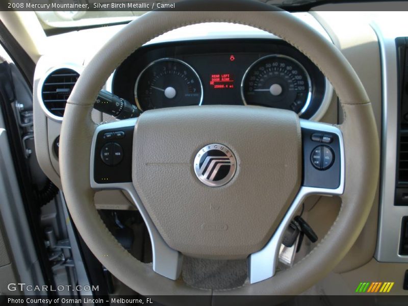 Silver Birch Metallic / Camel 2008 Mercury Mountaineer