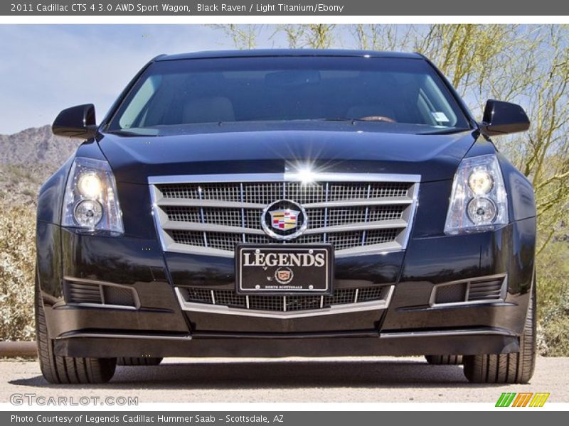Black Raven / Light Titanium/Ebony 2011 Cadillac CTS 4 3.0 AWD Sport Wagon