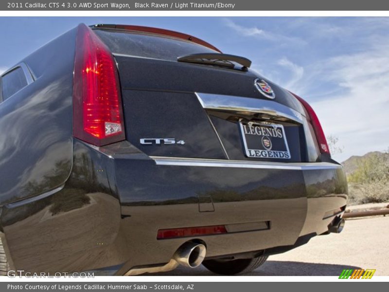 Black Raven / Light Titanium/Ebony 2011 Cadillac CTS 4 3.0 AWD Sport Wagon