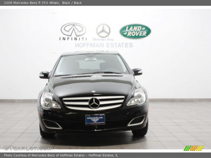 Black / Black 2006 Mercedes-Benz R 350 4Matic