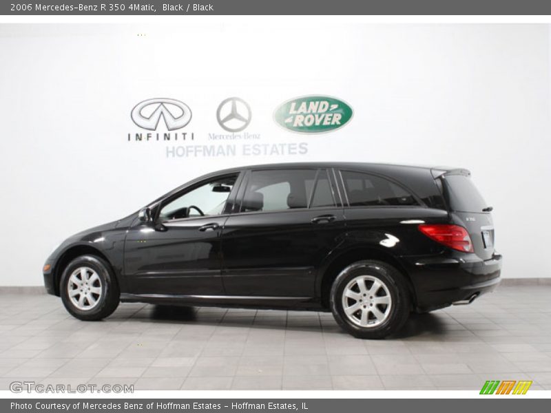 Black / Black 2006 Mercedes-Benz R 350 4Matic
