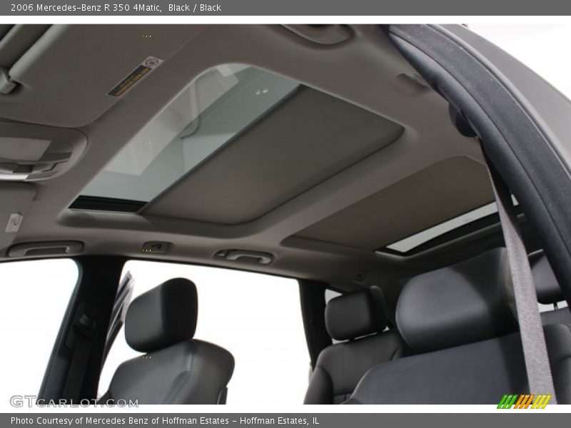 Black / Black 2006 Mercedes-Benz R 350 4Matic