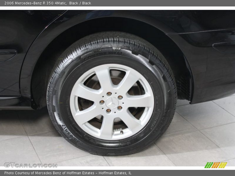 Black / Black 2006 Mercedes-Benz R 350 4Matic