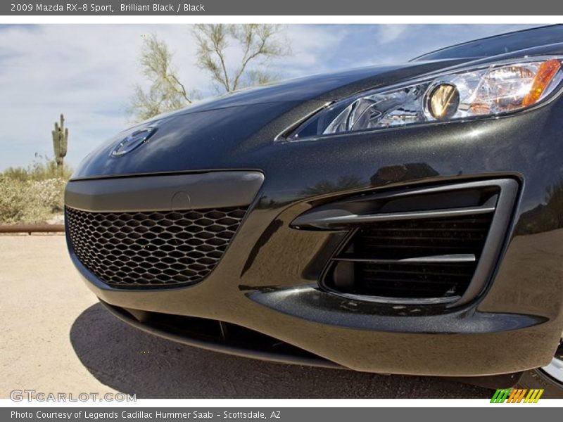 Brilliant Black / Black 2009 Mazda RX-8 Sport