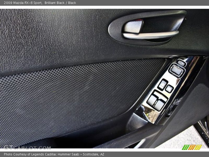 Brilliant Black / Black 2009 Mazda RX-8 Sport