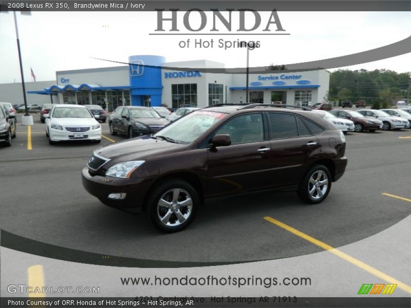 Brandywine Mica / Ivory 2008 Lexus RX 350