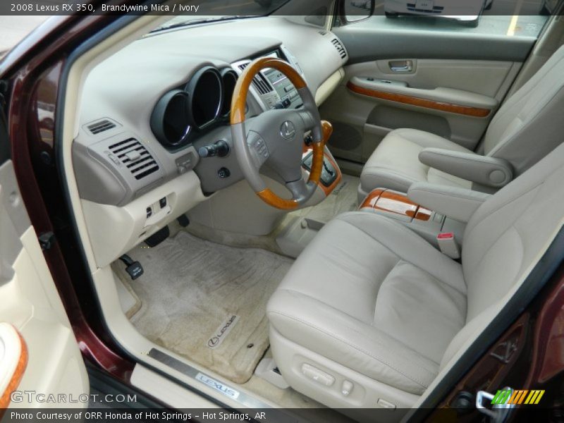 Brandywine Mica / Ivory 2008 Lexus RX 350