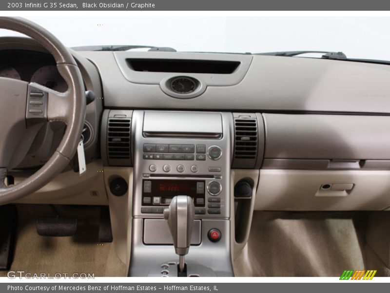 Black Obsidian / Graphite 2003 Infiniti G 35 Sedan