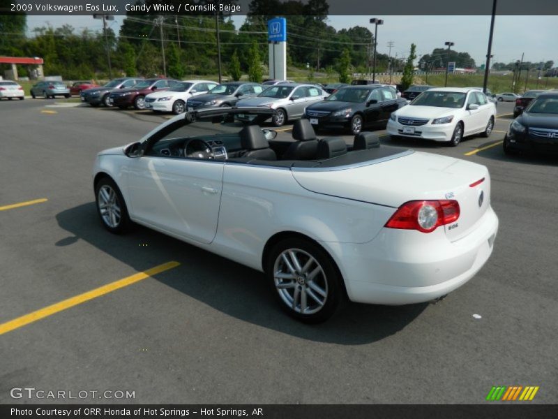 Candy White / Cornsilk Beige 2009 Volkswagen Eos Lux