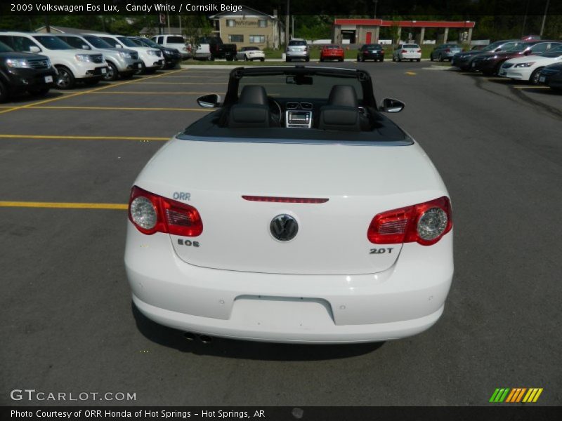 Candy White / Cornsilk Beige 2009 Volkswagen Eos Lux
