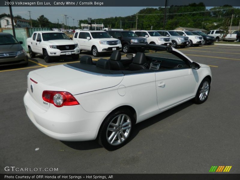 Candy White / Cornsilk Beige 2009 Volkswagen Eos Lux