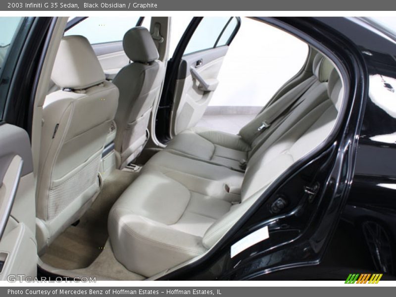 Black Obsidian / Graphite 2003 Infiniti G 35 Sedan