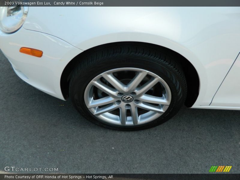 Candy White / Cornsilk Beige 2009 Volkswagen Eos Lux