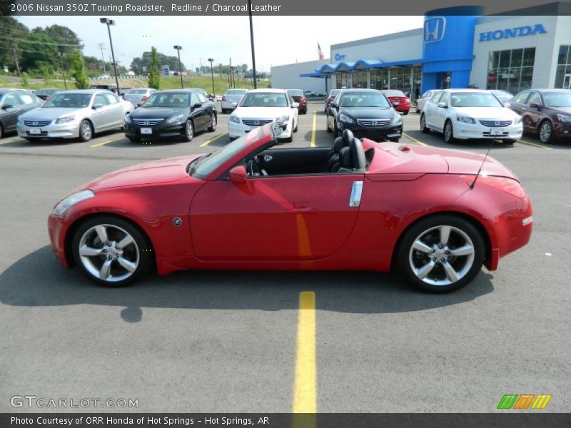 Redline / Charcoal Leather 2006 Nissan 350Z Touring Roadster