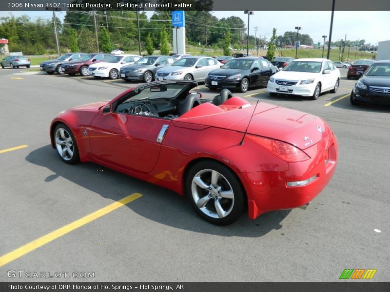 Redline / Charcoal Leather 2006 Nissan 350Z Touring Roadster