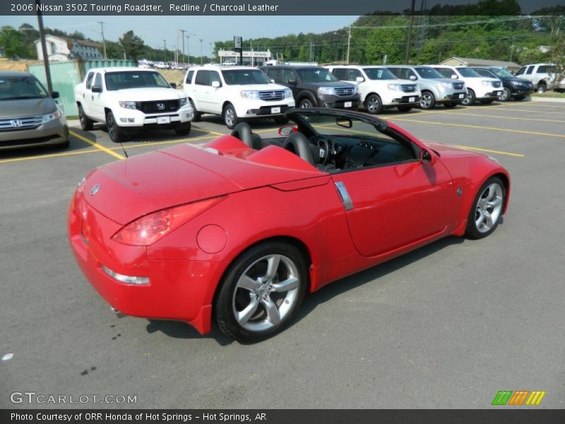 Redline / Charcoal Leather 2006 Nissan 350Z Touring Roadster