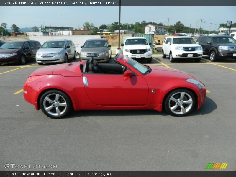Redline / Charcoal Leather 2006 Nissan 350Z Touring Roadster