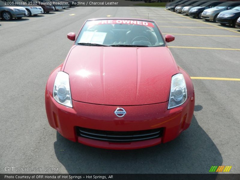 Redline / Charcoal Leather 2006 Nissan 350Z Touring Roadster
