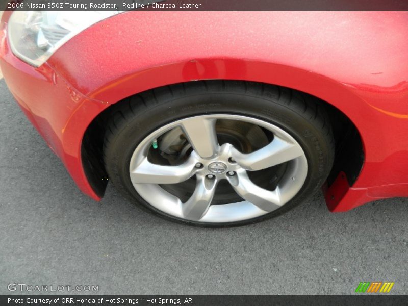 Redline / Charcoal Leather 2006 Nissan 350Z Touring Roadster