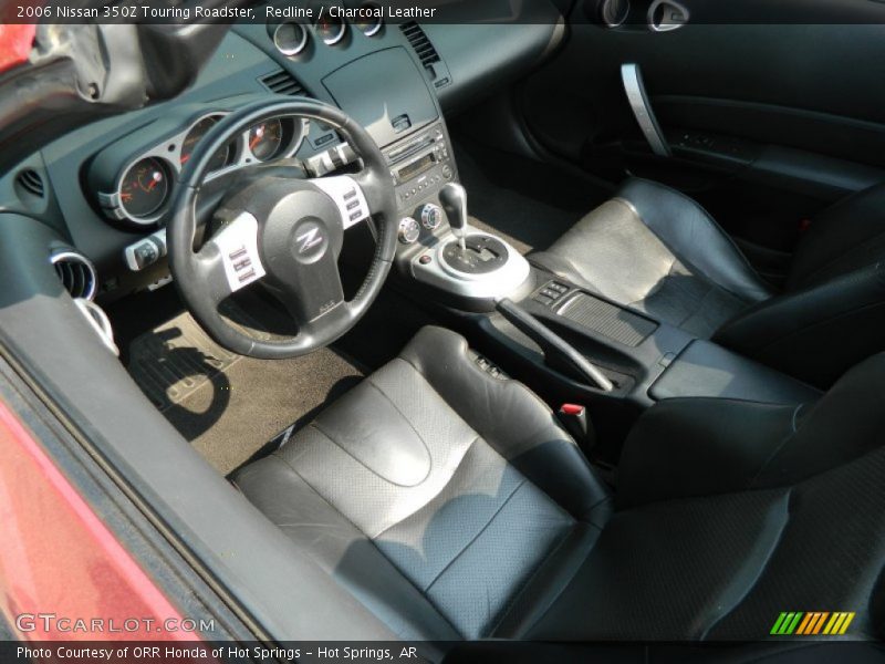 Redline / Charcoal Leather 2006 Nissan 350Z Touring Roadster