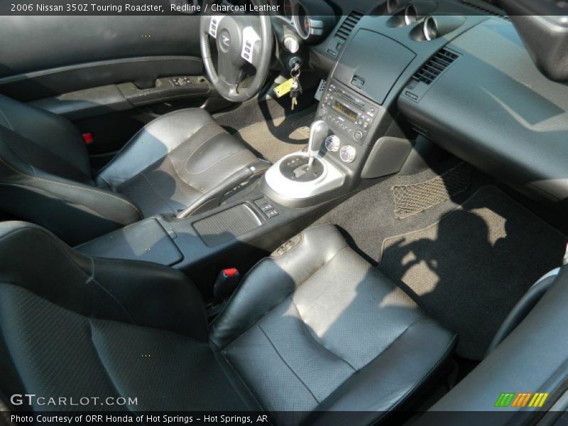 Redline / Charcoal Leather 2006 Nissan 350Z Touring Roadster