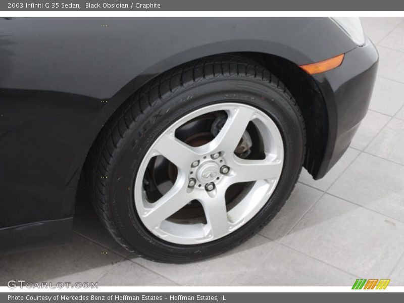 Black Obsidian / Graphite 2003 Infiniti G 35 Sedan