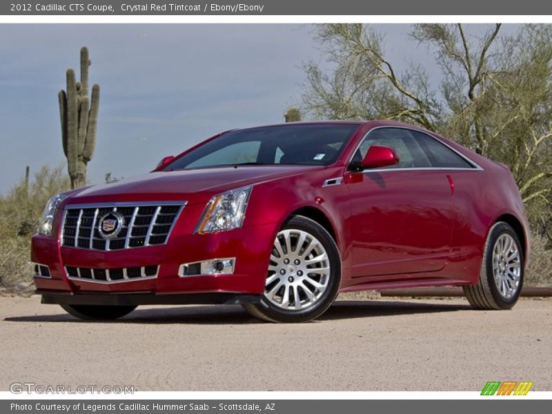 Front 3/4 View of 2012 CTS Coupe