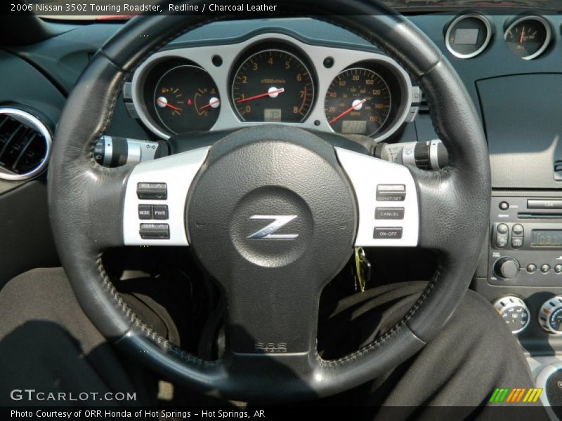 Redline / Charcoal Leather 2006 Nissan 350Z Touring Roadster