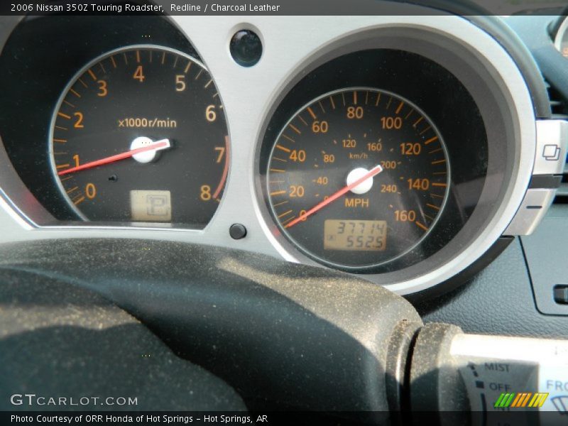 Redline / Charcoal Leather 2006 Nissan 350Z Touring Roadster