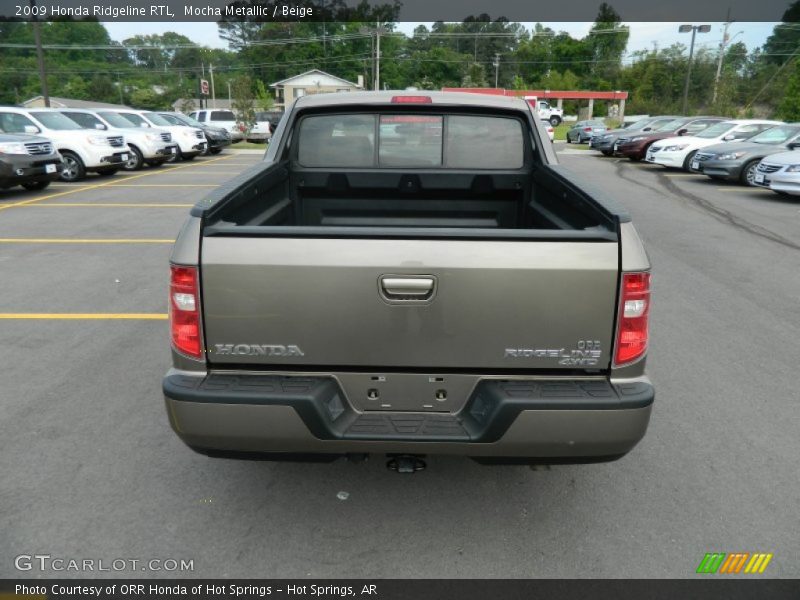 Mocha Metallic / Beige 2009 Honda Ridgeline RTL