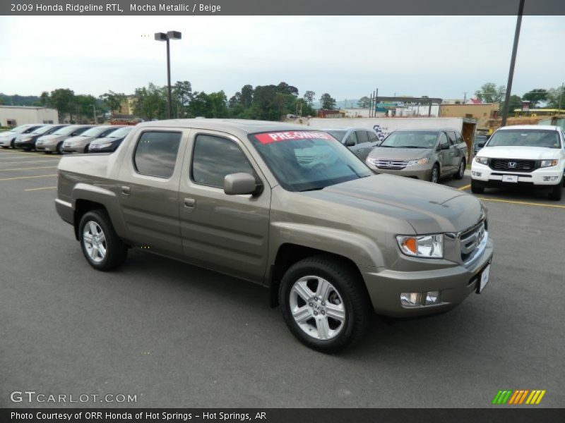 Mocha Metallic / Beige 2009 Honda Ridgeline RTL