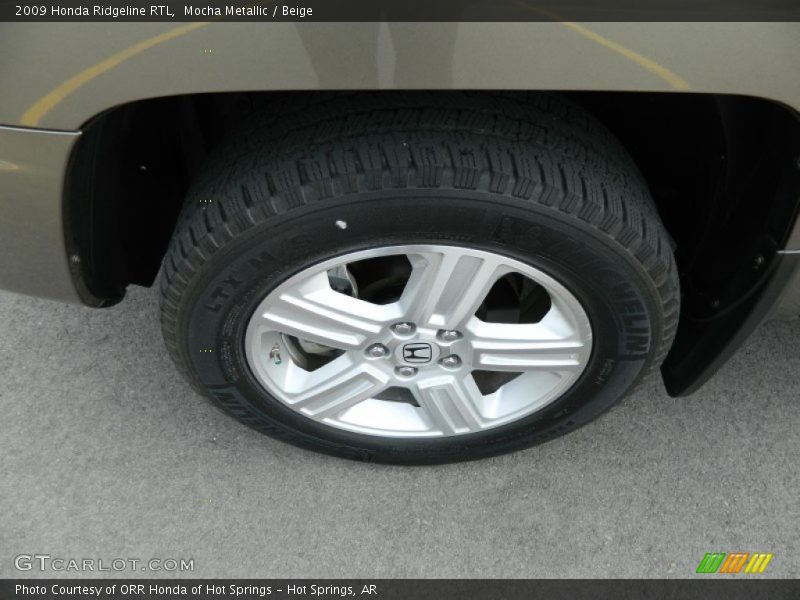 Mocha Metallic / Beige 2009 Honda Ridgeline RTL