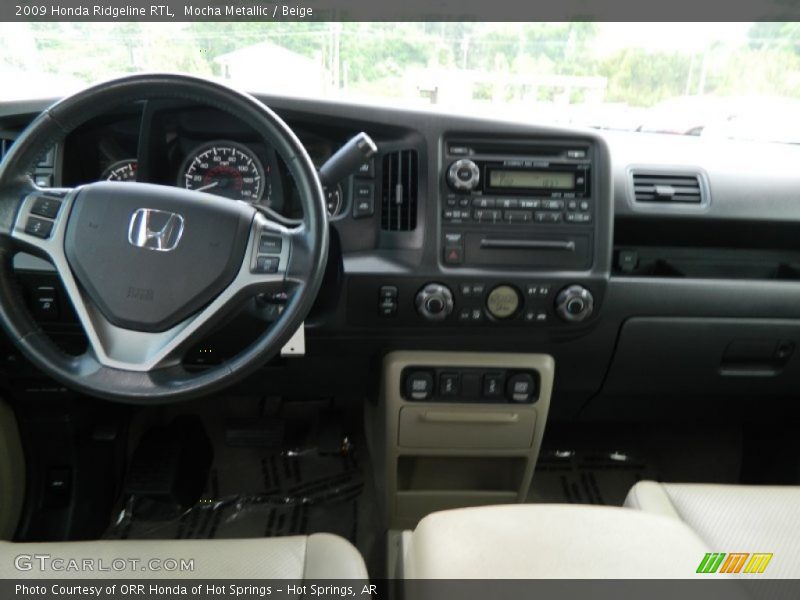 Mocha Metallic / Beige 2009 Honda Ridgeline RTL