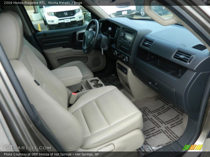 Mocha Metallic / Beige 2009 Honda Ridgeline RTL