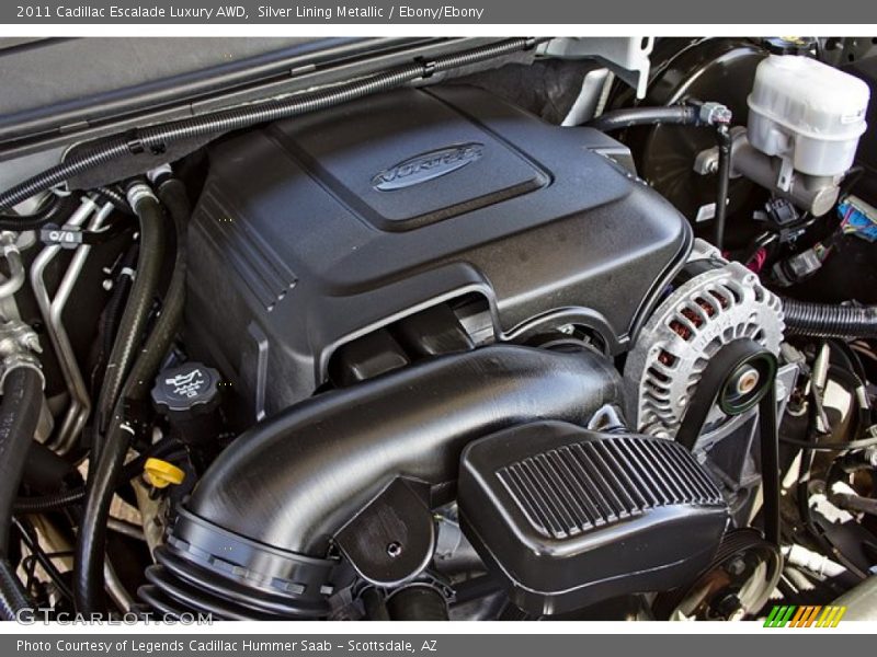  2011 Escalade Luxury AWD Engine - 6.2 Liter OHV 16-Valve VVT Flex-Fuel V8