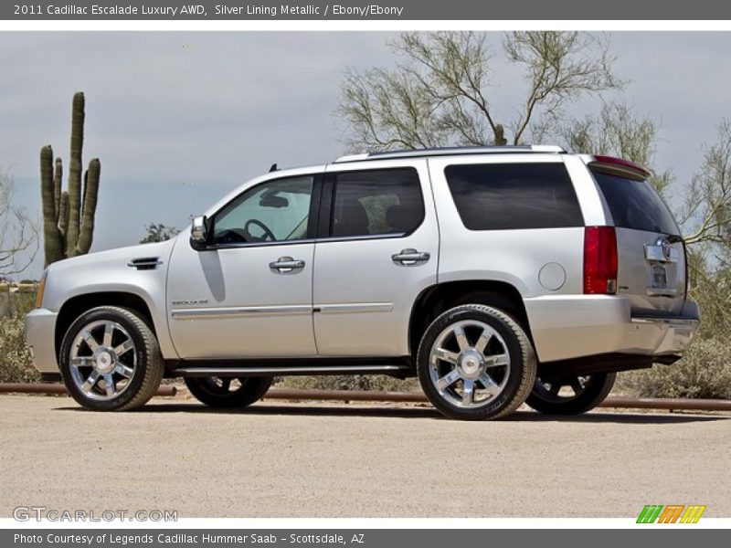  2011 Escalade Luxury AWD Silver Lining Metallic