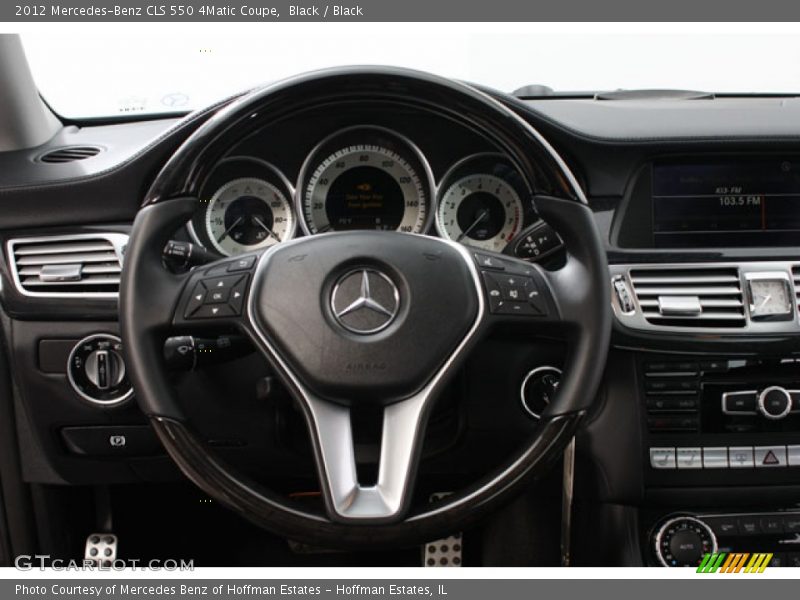  2012 CLS 550 4Matic Coupe Steering Wheel