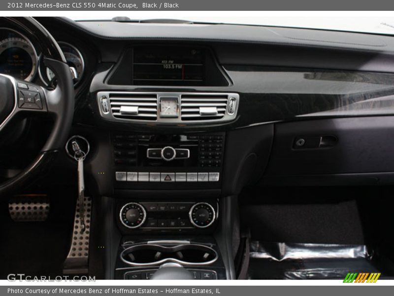 Black / Black 2012 Mercedes-Benz CLS 550 4Matic Coupe