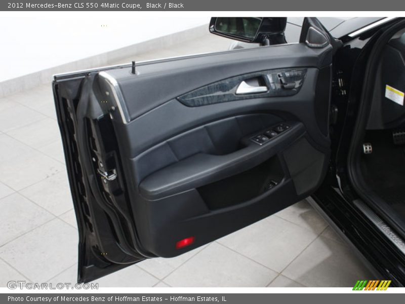 Black / Black 2012 Mercedes-Benz CLS 550 4Matic Coupe