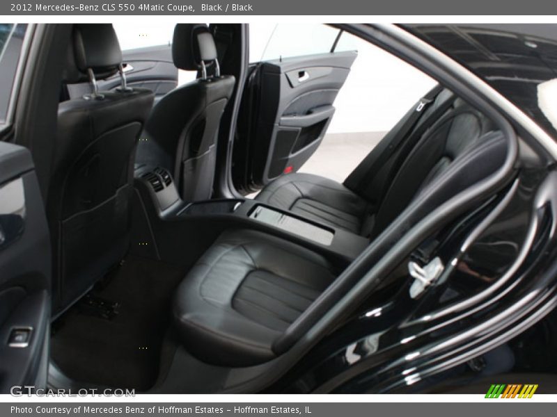 Rear Seat of 2012 CLS 550 4Matic Coupe