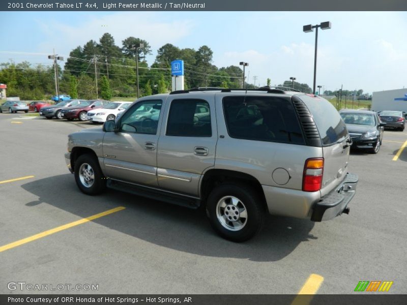 Light Pewter Metallic / Tan/Neutral 2001 Chevrolet Tahoe LT 4x4