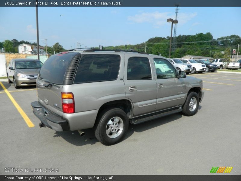 Light Pewter Metallic / Tan/Neutral 2001 Chevrolet Tahoe LT 4x4