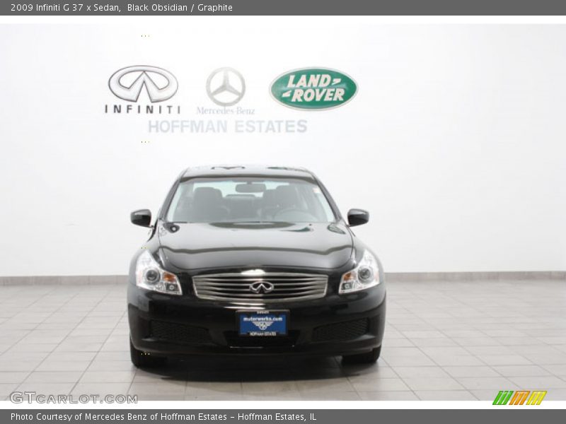 Black Obsidian / Graphite 2009 Infiniti G 37 x Sedan