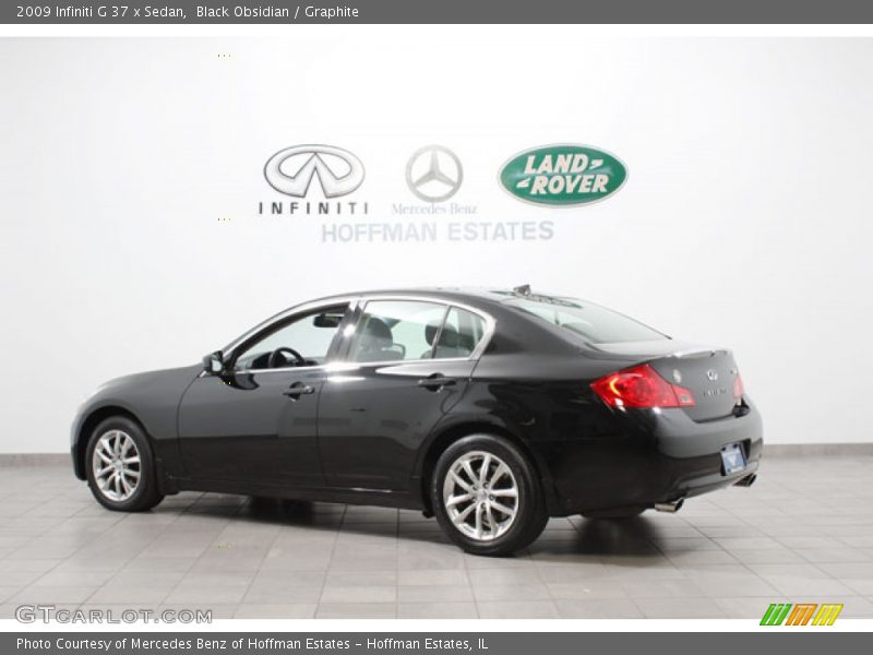 Black Obsidian / Graphite 2009 Infiniti G 37 x Sedan